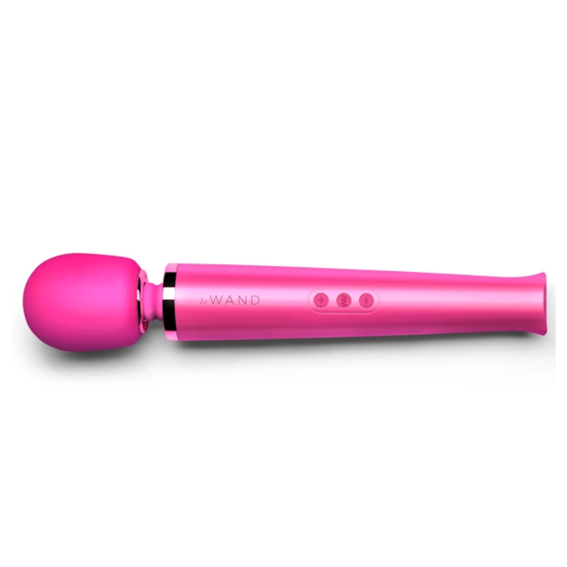 Rechargeable Vibrating Massager - Magenta LE Wand