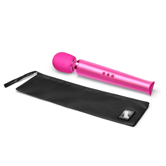 Rechargeable Vibrating Massager - Magenta LE Wand