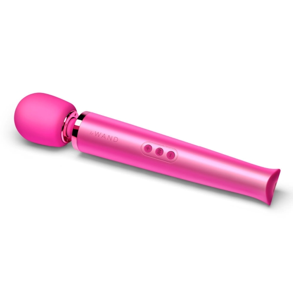 Rechargeable Vibrating Massager - Magenta LE Wand