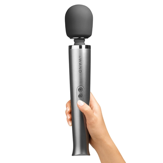 Rechargeable Vibrating Massager - Gray LE Wand